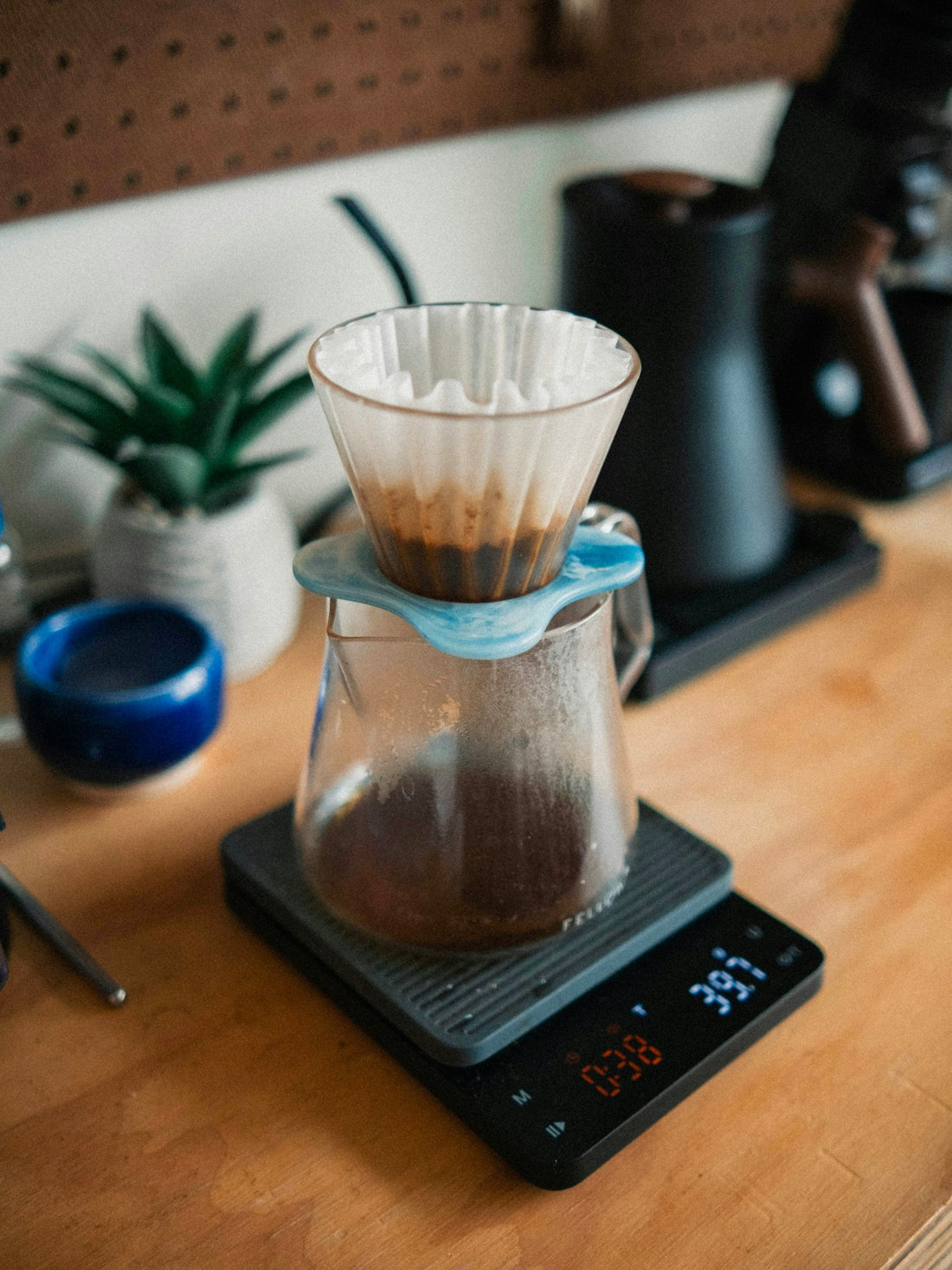 Preparación de café de filtro