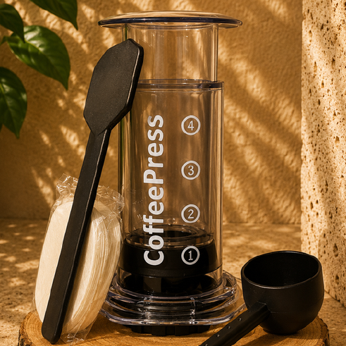 Coffee Press para preparar café