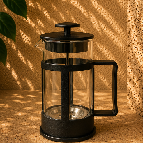 Prensa francesa negra, 350 ml