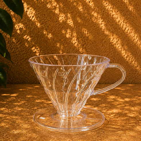 V60 acrílico, 4 tazas